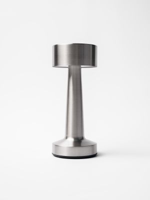 Лампа настольная  d=9 см. h=21,5 см. 3 цвета, сенсорная регулировка яркости, нерж., серебристая LED SIMPLE II MGline/1/20/ АКЦИЯ