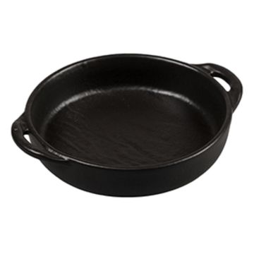 Блюдо круглое 18 см h4 см 570 мл с ручками Smooth Black Raw Stellar P.L. Proff Cuisine [4]