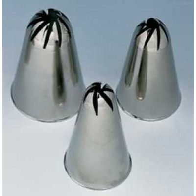 Насадка кондитер. "Роза" L d=36/8 мм. h=51 мм. нерж. /1/