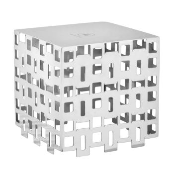 Подставка фуршетная стойка 25,5*25,5 см h25,5 см квадрат перфорация нерж. P.L. Hotelware