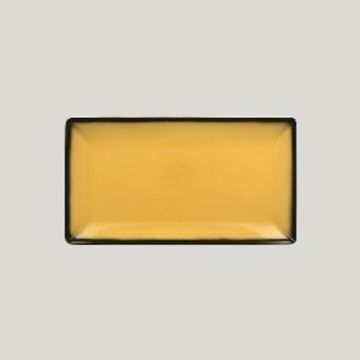 Блюдо прямоугольное RAK Porcelain LEA Yellow 33,5 см (желтый цвет)