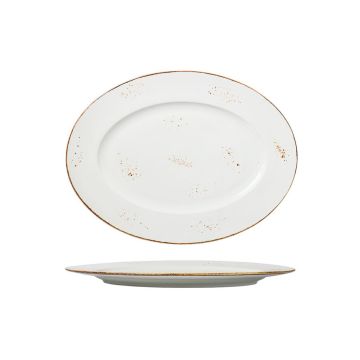 Блюдо овальное 36*27 см h2,5 см Grace Noble [1]