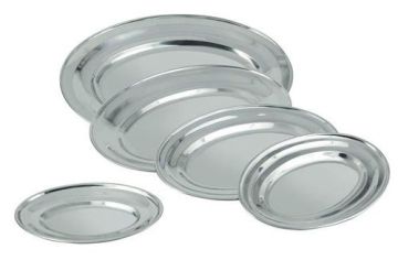 Блюдо овальное нерж. 35*25 см. MGsteel /1/72/ АКЦИЯ