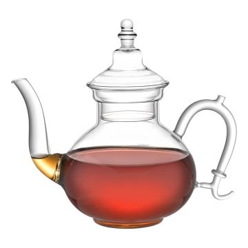 Чайник 1100 мл d 14 см h22,5 см термостекло P.L. Proff Cuisine