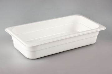 Гастроемкость 1/3 h= 65 мм. 325*176 мм. 2,4 л. п/п белая /1/7/