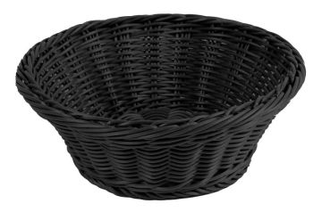 Корзина D 23 см черная, полипропилен
