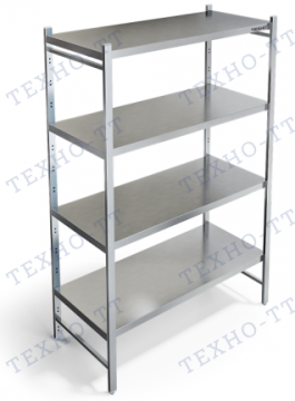 СТЕЛЛАЖ СТР-354/1506 AISI нержавейка, сплошной /94475/
