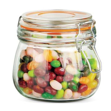 Банка для подачи и хранения 500 мл с крышкой и бугельным замком P.L. Proff Cuisine