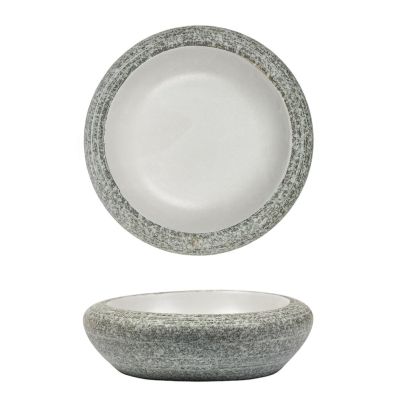 Салатник  450 мл d 22,5 cм h6,5 cм Stone White Matt New Taiga P.L. [1]