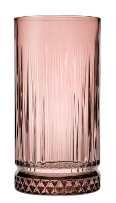 Хайбол 450 мл. d=76 мм. h=150 мм. розовый Элизия /12/720/