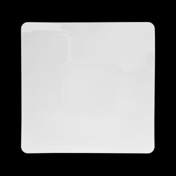 БЛЮДО квадратное 10'' 255мм плоское "Chan Wave Quadro" [ivory LQ-QD0398B]