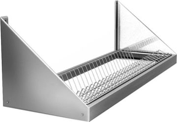 Полка настенная для сушки посуды ПНТ 8/3 (на 28 тарелок)