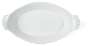 Блюдо овальное 32х18 см огнеупорное, шпатовый фарфор