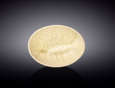 Салатник овальный 190*150 мм. 450 мл. h=60 мм. Сэнд Wilmax /1/3/36/