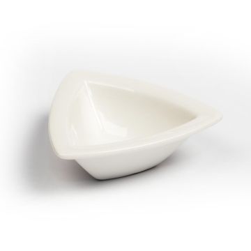 Соусник 20 мл 8*8 см h2,5 см Mini Mix треугольник белый фарфор P.L. Proff Cuisine [6]