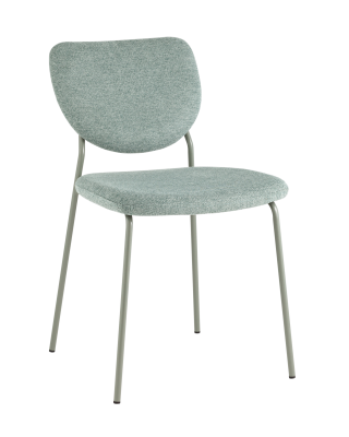 Стул обеденный Gigi шенилл зеленый