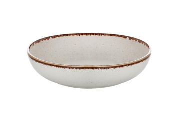 Салатник полуглубокий d 17 см h 4 см 415 мл фарфор цвет бежевый Seasons