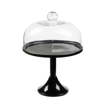 Подставка для торта 30*39 см нерж. со стекл. крышкой Garcia de Pou