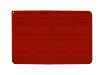 КОВРИК для выпечки ЭКЛЕРОВ 25х125мм, 40х60см [30TE6001R]