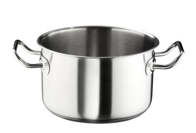 Кастрюля  1,65 л. нерж. d=16 см. h=9 см. б/кр (индукция) Мастер Pinti /1/