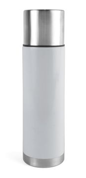 Термос 0.75 л белый, нержавеющая сталь