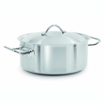 Кастрюля  9 л, 24*20 см с крышкой нерж. 18/8 ИНДУКЦИЯ KAPP