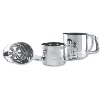 Сито  9,7 см кружка h13 см с механизмом нерж. мелкая сетка P.L. Proff Cuisine