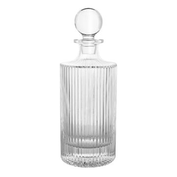 Графин 0,8 л штоф с крышкой Time h26,5 см d 9,7 см стекло P.L. - BarWare [1]