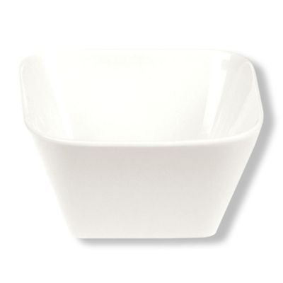 Салатник  440 мл 12,5*12,5 см h6,5 см квадратный белый фарфор P.L. Proff Cuisine [6]