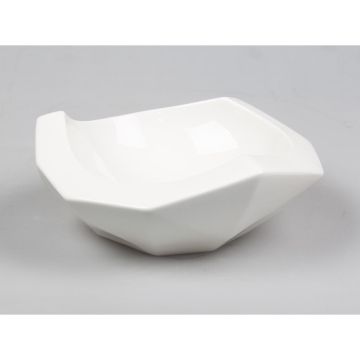 Салатник 450 мл d 20 см h8/6 см Nut Shell белый фарфор P.L. Proff Cuisine [2]