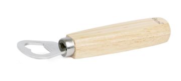 Открывалка, нержавеющая сталь и дерево