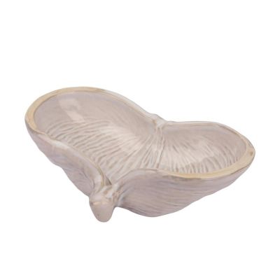 Салатник  120 мл 19*12 см h5,5 см емкость для закусок Gray Shell Frutti di Mare P.L. [1]
