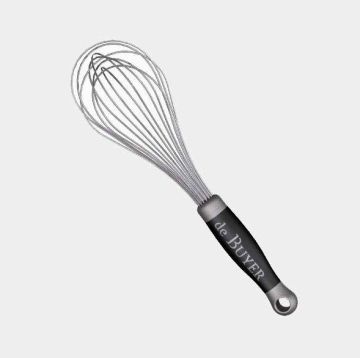 Венчик  45 см. нерж. 16 спиц/8петель толщина спицы 1,8 мм. De Buyer /1/