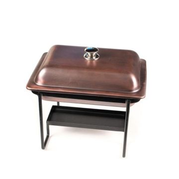 Мармит 3 л 37*27 см h34 см с крышкой цвет Antique нерж. P.L. Proff Cuisine