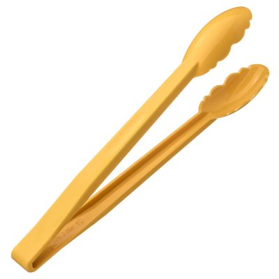 Щипцы универсальные 30 см. поликарбонат, желтые (до +120°C) MGprof /1/20/