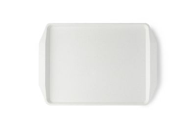 Поднос 42*30 см. белый мрамор поверхность классик MGprof /1/10/1140/