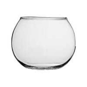 Ваза шар для цветов h8 см d 10/7 см 0,42 л "Флора" Pasabahce