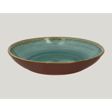 Глубокая тарелка RAK Porcelain Twirl Lagoon 3,6 л, 36*4 см