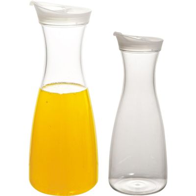 Графин кувшин 1 л Караф Smooth поликарбонат с крышкой d 7,5/10 см h27 см P.L. [1]