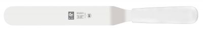 Лопатка 24,5 см. изогнутая раб. часть 11*2,5 см. нерж. узкая белая Icel /1/6/
