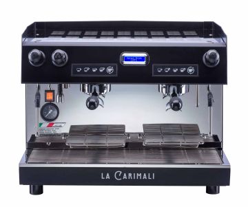Кофемашина-автомат CARIMALI NIMBLE E2 BLACK, 2 высокие группы (NI-E02-H-02-NL)
