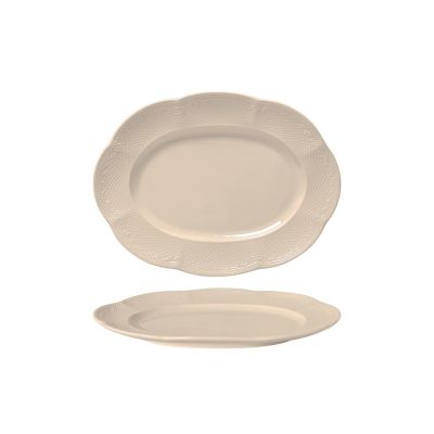 Блюдо овальное 24,8*18 см h2,9 см Aristocrat Peach Tea Noble [1]