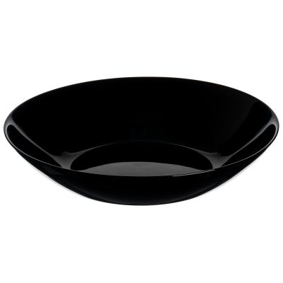 Тарелка d=200 мм. глубокая 780 мл. h=42 мм.  Эволюшн Блэк /6/24/1440/
