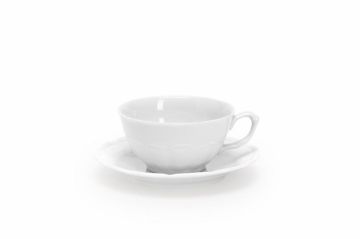 Чашка 80 мл с блюдцем 12 см  Maria Teresa, шпатовый фарфор