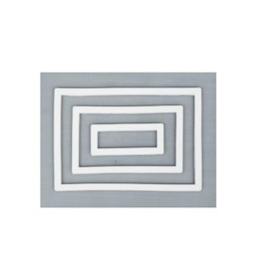 Рамка кондитерская "Прямоугольник", 3 шт силикон P.L. Proff Cuisine