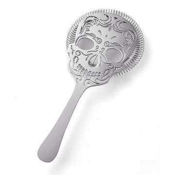 Стрейнер барный нерж. 22,3 см d 9,5 см Череп Skull B'Guys P.L.- Barbossa