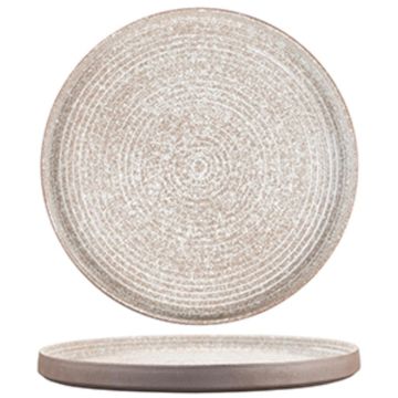 Тарелка с бортом 26*1,8 см Brown Untouched Taiga P.L. Proff Cuisine [4]