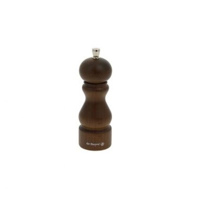 Мельница для соли h=14 см. (темное дерево) De Buyer /1/6/