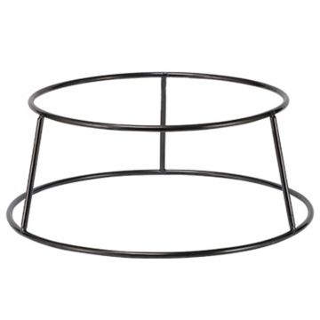 Подставка фуршетная стойка d 21,5/25 см h10 см круглая прут черная металл P.L. Proff Cuisine