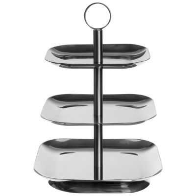 Этажерка 3-х ярусная d=20,5/23/25 см. нерж. MGsteel /1/6/